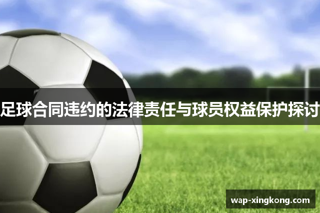 足球合同违约的法律责任与球员权益保护探讨